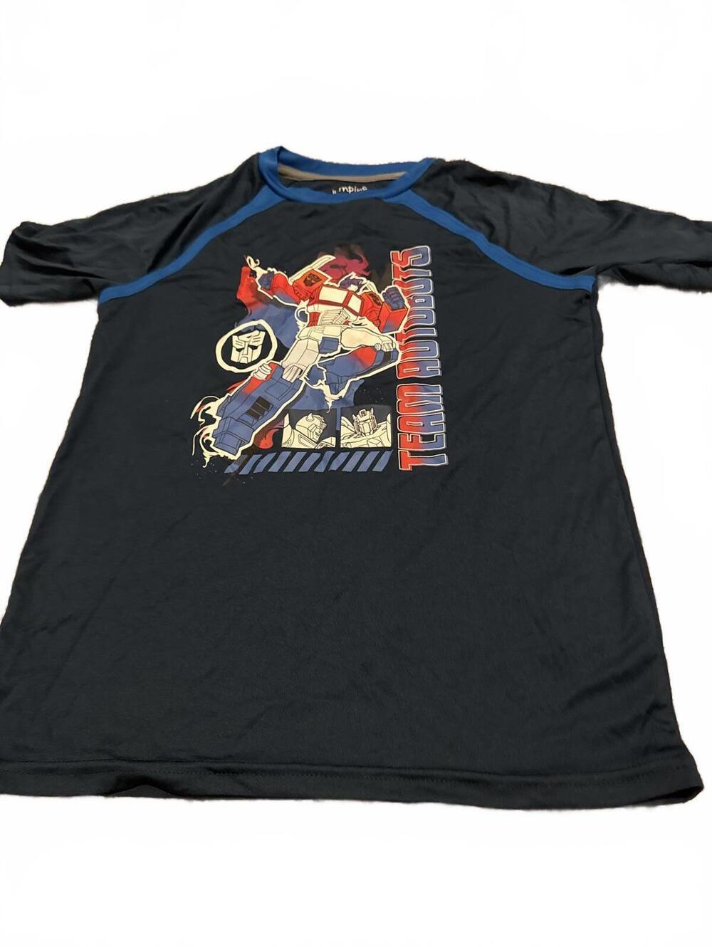 Jumping Beans Boys Shirt Size 12 Team Transformers Blue